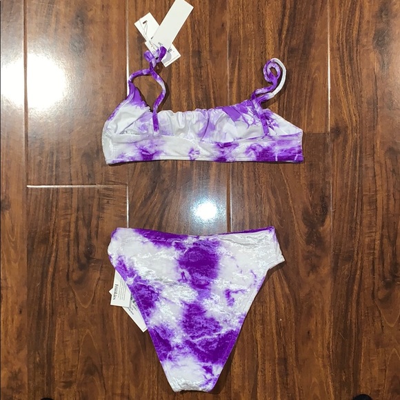 Frankie’s Bikinis Set NWT Tie Dye Liam Jared - Picture 11 of 11